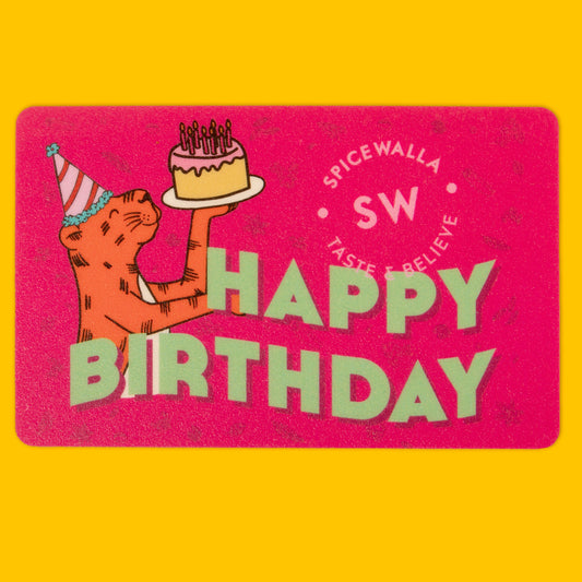 Happy Birthday Gift Card - Physical