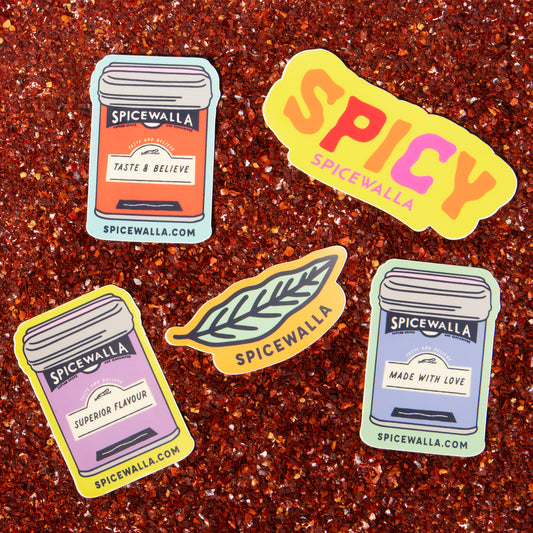 Spicewalla Sticker 5-Pack