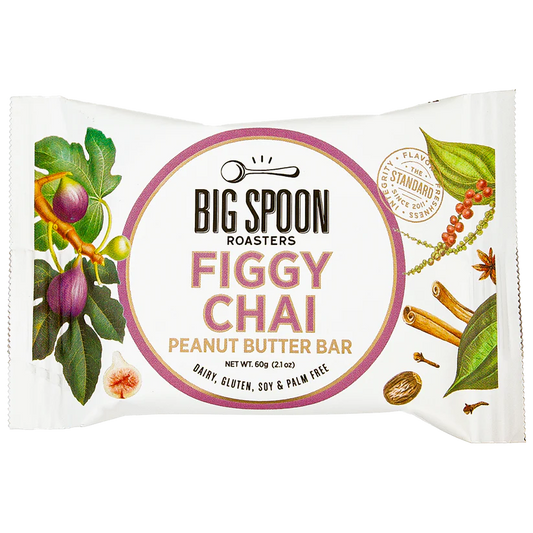 Figgy Chai Peanut Butter Bar - Big Spoon Roasters